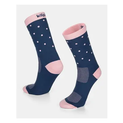 Unisex sportovní ponožky Kilpi DOTS-U tmavě modrá 81503347