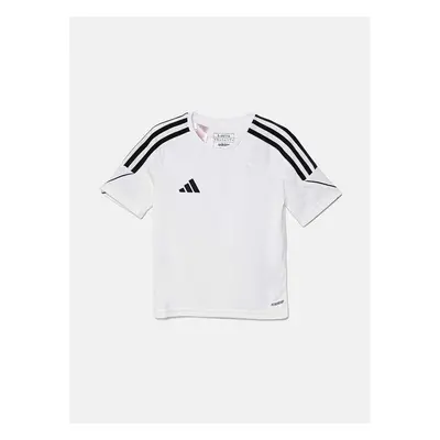 Dětské tričko adidas Performance TIRO 23SY bílá barva, s aplikací, 95717118