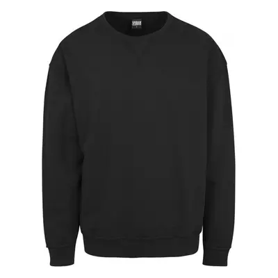 URBAN CLASSICS Oversized Open Edge Crew - black 45645494