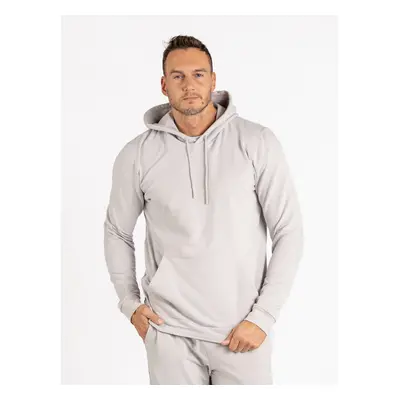 TallGuys Pánská prodloužená mikina s kapucí | Light gray 75377597