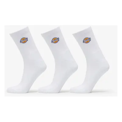 Ponožky Dickies Valley Grove Socks 3-Pack White 35-38 78830674