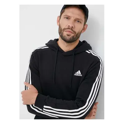 Mikina adidas pánská, černá barva, s kapucí, s aplikací, IB4028 82684511