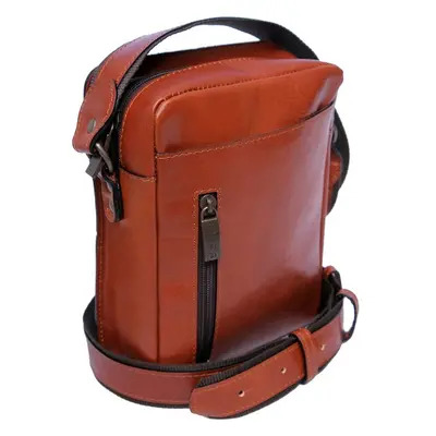 Kabelky od Hraběnky Pánské crossbody z pravé kůže ručně šité, česká 58363606