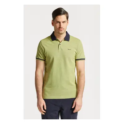 POLOKOŠILE GANT 4-COL OXFORD SS PIQUE LEMONADE YELLOW 76936492