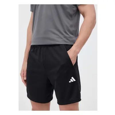 Tréninkové šortky adidas Performance Train Essentials černá barva, 83073752