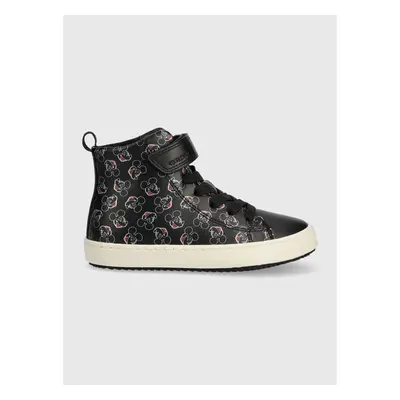 Dětské sneakers boty Geox černá barva 83888222