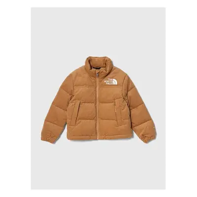 Dětská péřová bunda The North Face 1996 RETRO NUPTSE JACKET hnědá 85463330