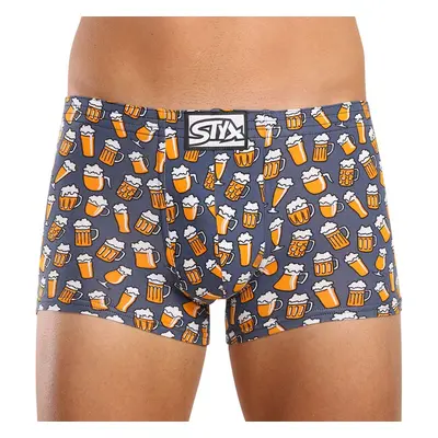 Pánské boxerky Styx art klasická guma pivo (Q1357) 87344833