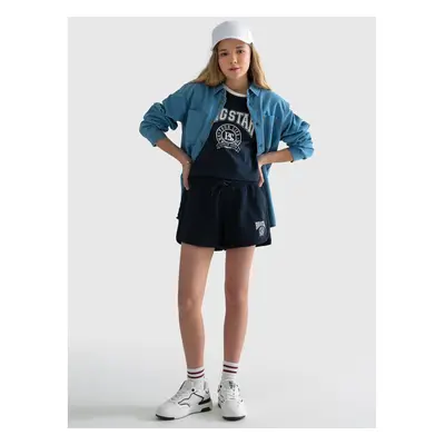 Big Star Kidss Shorts 110312 Navy Blue 403 92237200