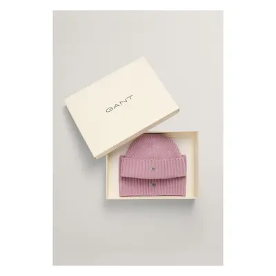 DĚTSKÝ SET GANT BEANIE SNOOD GIFT SET LILAC LAVENDER 85386186