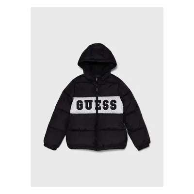 Dětská bunda Guess černá barva, L4YL16 WGB60 94099158