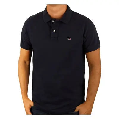 Pánské černé polo triko Tommy Hilfiger 47366969