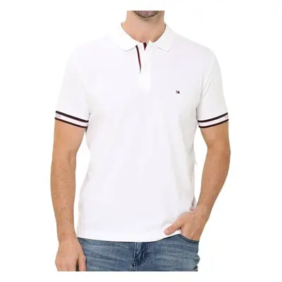 Pánské bílé polo triko Tommy Hilfiger 74176665