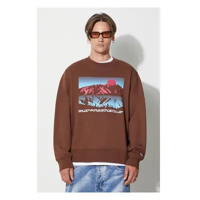 Bavlněná mikina Billionaire Boys Club MOUNTAINSCAPE CREWNECK pánská, 86360550