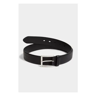 OPASEK GANT CLASSIC LEATHER BELT BLACK 89383031