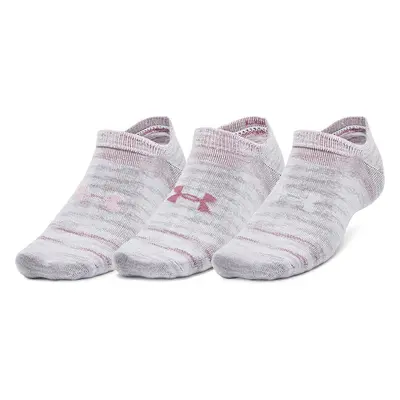 Ponožky Under Armour Essential No Show 3-Pack White 100 L 90703704