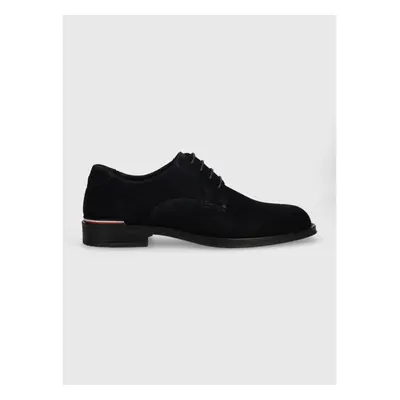 Semišové polobotky Tommy Hilfiger CORE RWB HILFIGER SUEDE SHOE pánské, 84579395