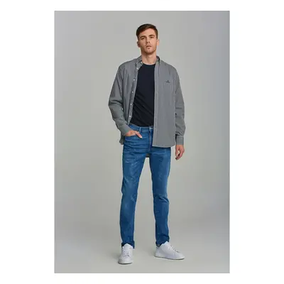 DŽÍNY GANT MAXEN ACTIVE-RECOVER JEANS MID BLUE BROKEN IN 73082365