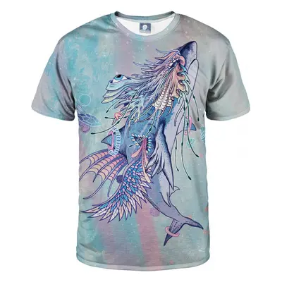 Aloha From Deer Shark T-Shirt TSH AFD448 Blue 77021740