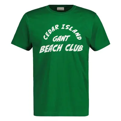 TRIČKO GANT CEDAR GRAPHIC T-SHIRT LAVISH GREEN 82080093