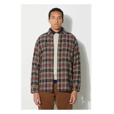 Košile Filson Vintage Flannel Work Shirt tmavomodrá barva, regular, s 88332834