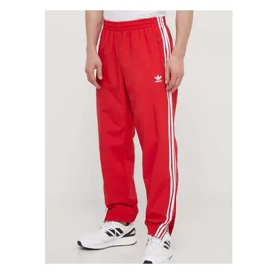 Tepláky adidas Originals Adicolor Woven Firebird Track Top červená 88830452