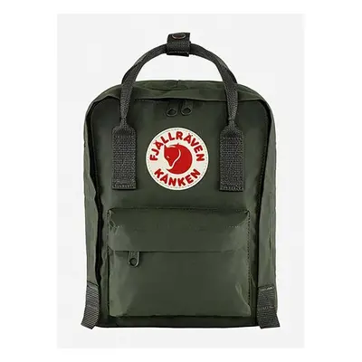 Batoh Fjallraven Kanken Mini zelená barva, velký, hladký, F23561.660 84541632