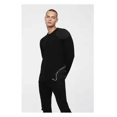 Sweater - Diesel KFRANK PULLOVER black 96005009