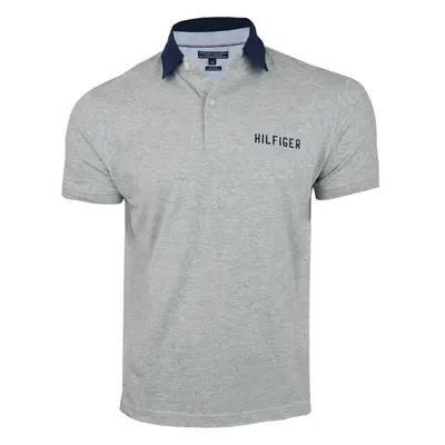 Pánské šedé polo triko Tommy Hilfiger 60056980