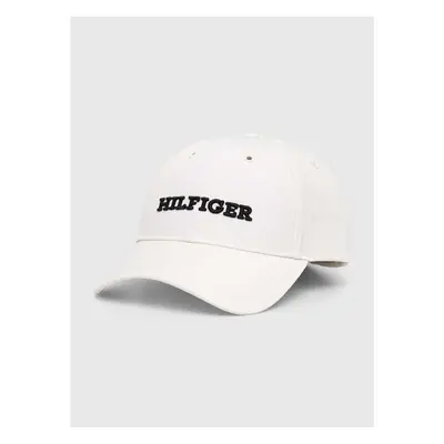 Kšiltovka Tommy Hilfiger bílá barva, s aplikací 83072726