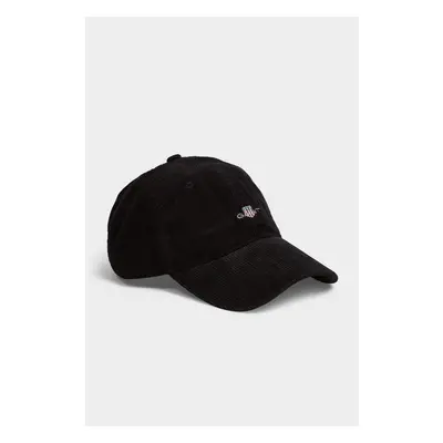 KŠILTOVKA GANT SHIELD CORD CAP BLACK 86389975