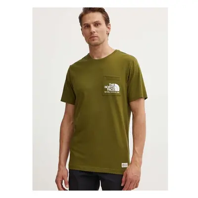 Bavlněné tričko The North Face Berkeley California Pocket S/S Tee 91545835