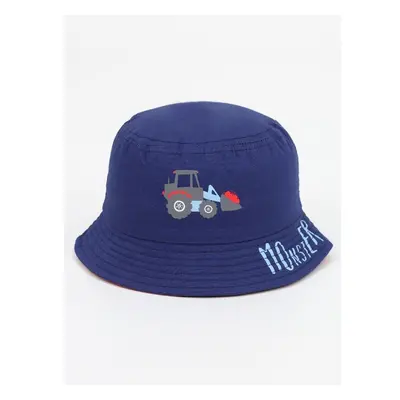 Yoclub Kidss Boys Summer Hat CKA-0273C-1900 Navy Blue 91721741