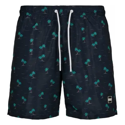 Pánské koupací šortky Urban Classics Pattern Swim Shorts - island aop 53189564