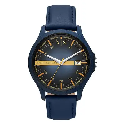 Hodinky Armani Exchange tmavomodrá barva 76333091