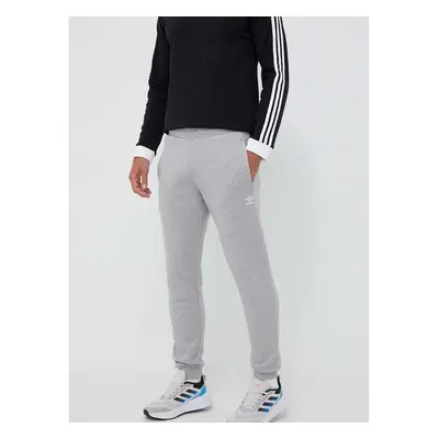 Tepláky adidas Originals šedá barva, melanžové 82837207