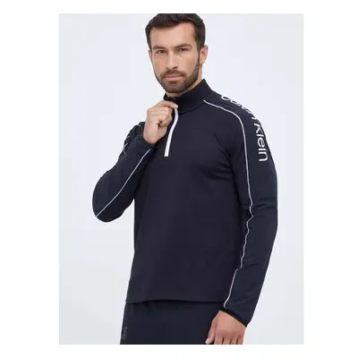 Tréninkové tričko dlouhým rukávem Calvin Klein Performance černá 84541003