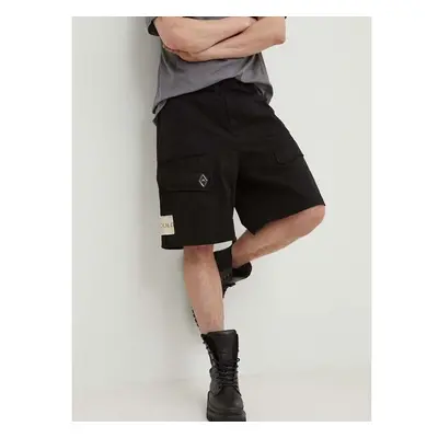 Bavlněné šortky A-COLD-WALL* ANDO CARGO SHORT černá barva, ACWMB208A 89697919