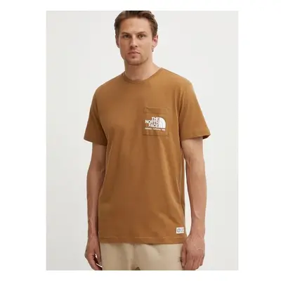 Bavlněné tričko The North Face Berkeley California Pocket S/S Tee 91546345