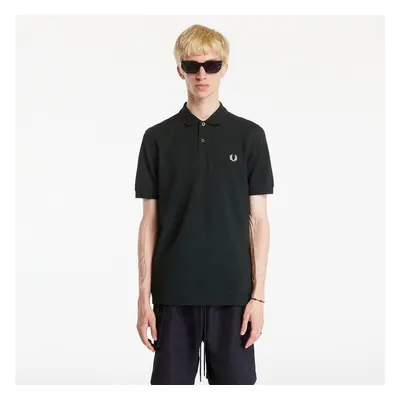 Tričko FRED PERRY The Polo Short Sleeve Tee Night Green/ Snow White 95621220