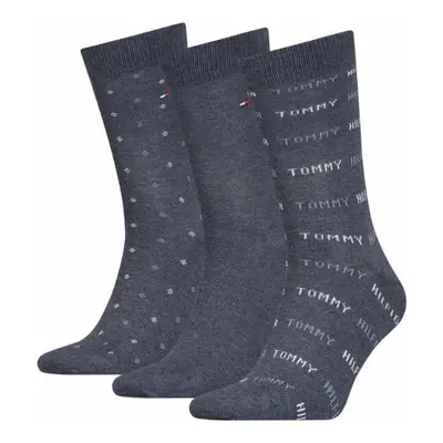 Tommy Hilfiger Socks - TH MEN SOCK 3P GIFTBOX blue 95272549