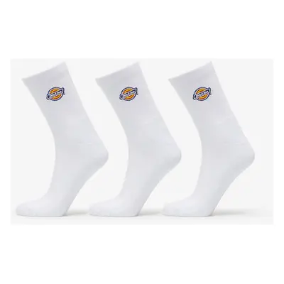 Ponožky Dickies Valley Grove Socks 3-Pack White 35-38 90967575