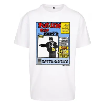 Pánské tričko Mister Tee Eazy-E RAP Magazine Oversize Tee - bílé 74940953