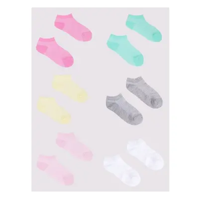 Yoclub Kidss Ankle Thin Socks Basic Colours 6-Pack P2 91101481