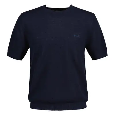 SVETR GANT PIQUE T-SHIRT EVENING BLUE 82102506