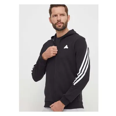 Mikina adidas pánská, černá barva, s kapucí, s potiskem, IR9159 88322933