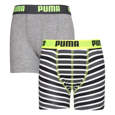 2PACK chlapecké boxerky Puma vícebarevné (701219334 005) 128 88612101