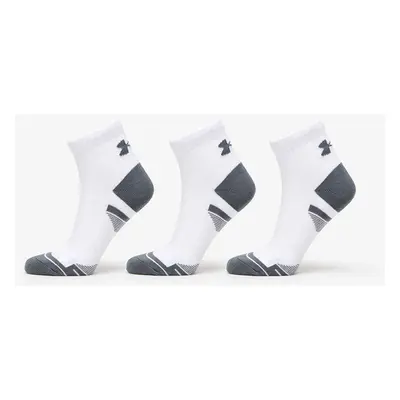 Ponožky Under Armour Performance Cotton 3-Pack QTR Socks White M 89970314