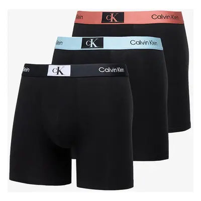 Boxerky Calvin Klein Cotton Stretch Boxer Brief 3-Pack Black S 91853121