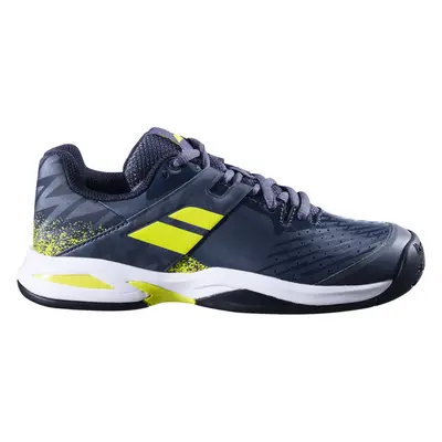 Dětská tenisová obuv Babolat Propulse All Court Junior Boy Grey/Aero 92317258